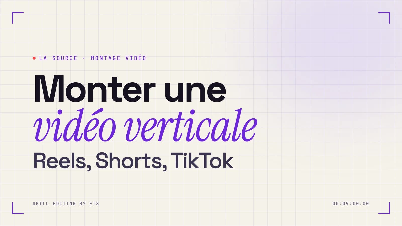Couverture de l'article : Monter une vidéo verticale pour Reels, Shorts et TikTok